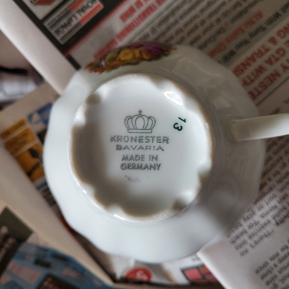 Kronester Bavarian tea set - made in germany 29 pcs - Picture 4 of 4